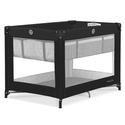 Portable Playard With Bassinet In Black