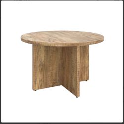 Round Wood Dining Table