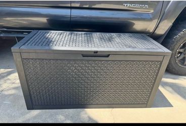 Outdoor Deck Storage Box 120 Gallons