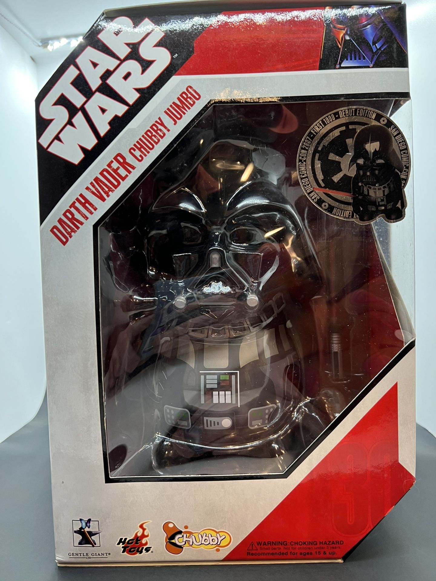 Darth Vader Chubby Jumbo. 2007 Comic Con #935