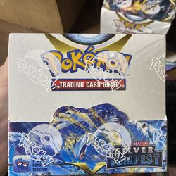 Silver Tempest Booster Box Pokemon 