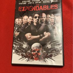 The Expendables Randy Couture Autographed DVD 