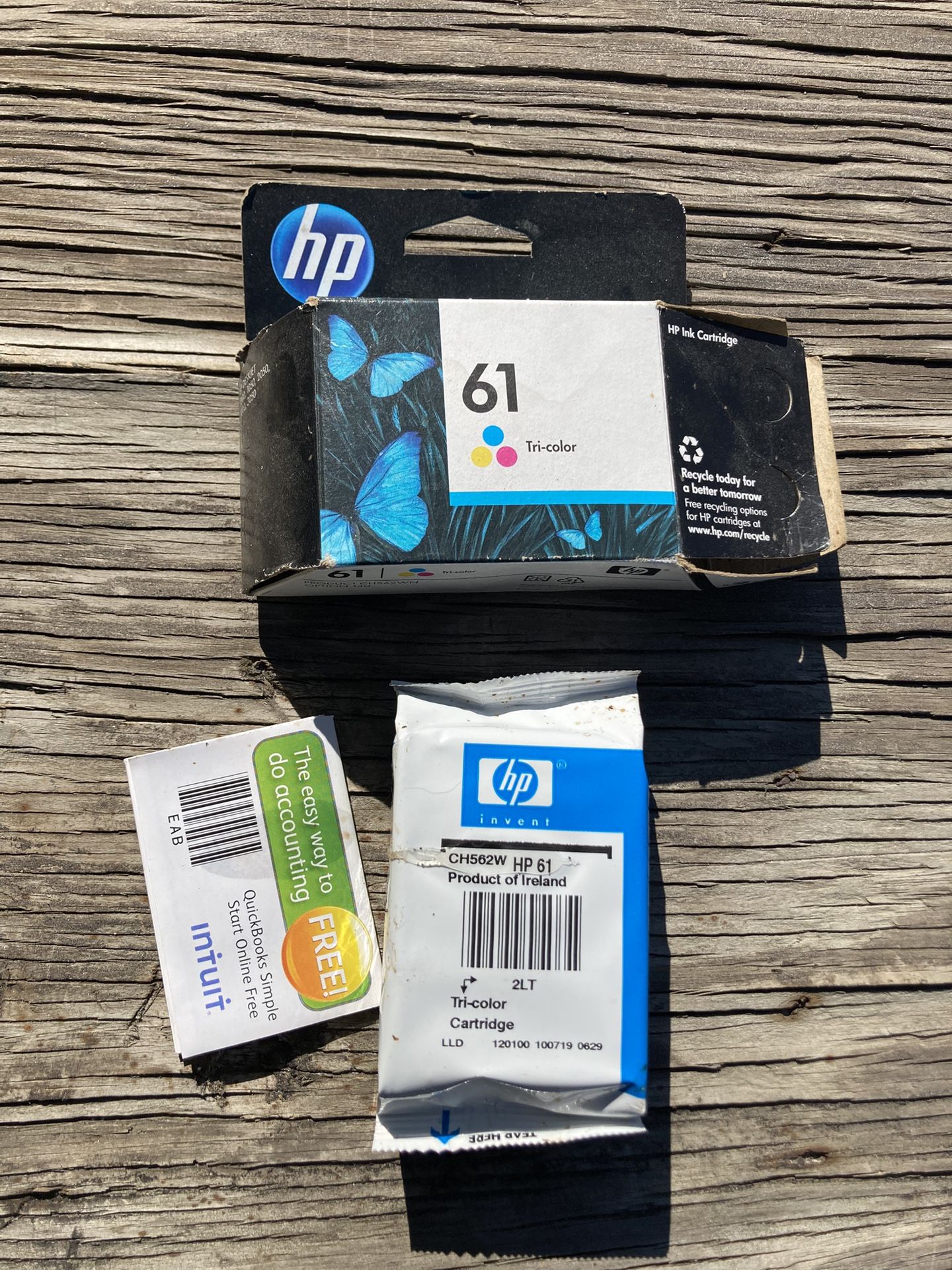 HP Color Ink Cartridge 61