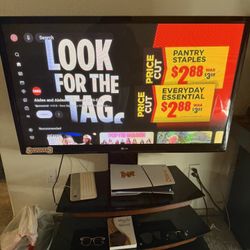 57”+  LG TV With  Floating Stand 