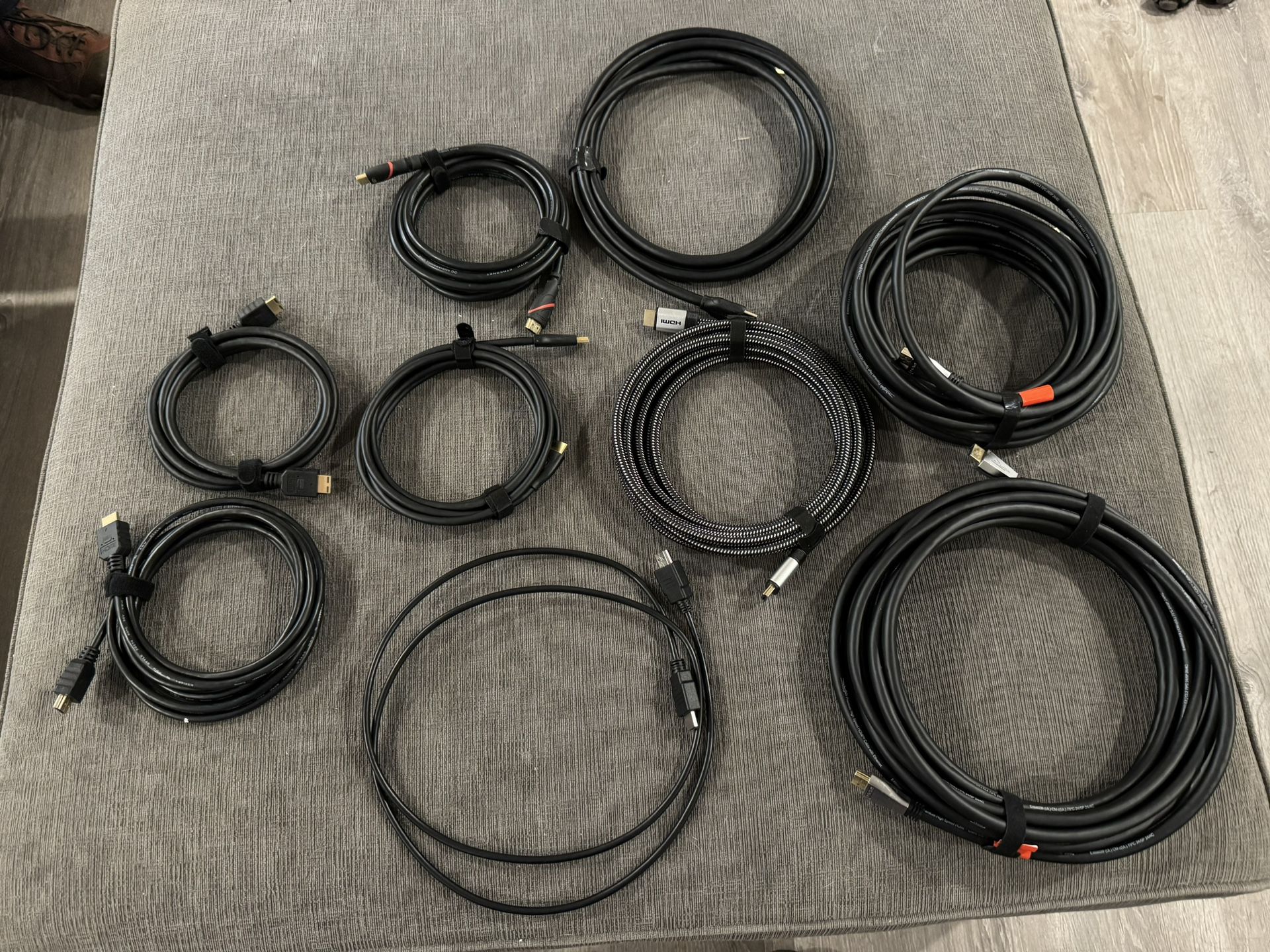 Assorted HDMI Cables