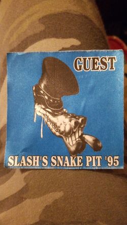 Slash's Snake Pit'95 Guest Pass