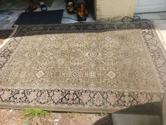 REAL ORENTAL AREA RUG BY SPHINX PINNACLE  6BY9 GREAT CONDITION THIS 500 RUG SELL 48 FIRM