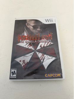 Nintendo Wii Resident Evil The Umbrella Chronicles