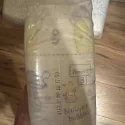 Pampers Size 3 Diapers 168 Count 