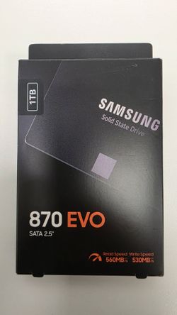 Samsung 870 evo ssd, 1TB