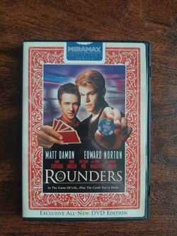 ✨️🎰Rounders Poker DVD Matt Damon Edward Norton 