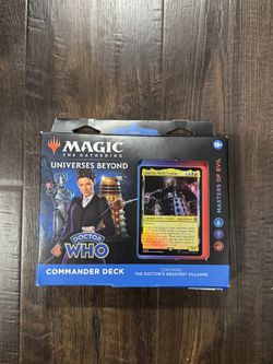 Magic The Gathering Doctor Who Commander Deck - Masters of Evil