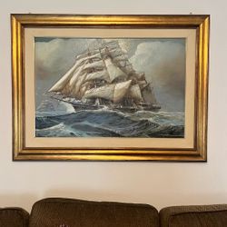 Beautiful Sailboat Painting