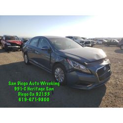 2016 Hyundai Sonata Hybrid Parts Only