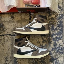Jordan 1 Travis Scott Mocha High Size 12
