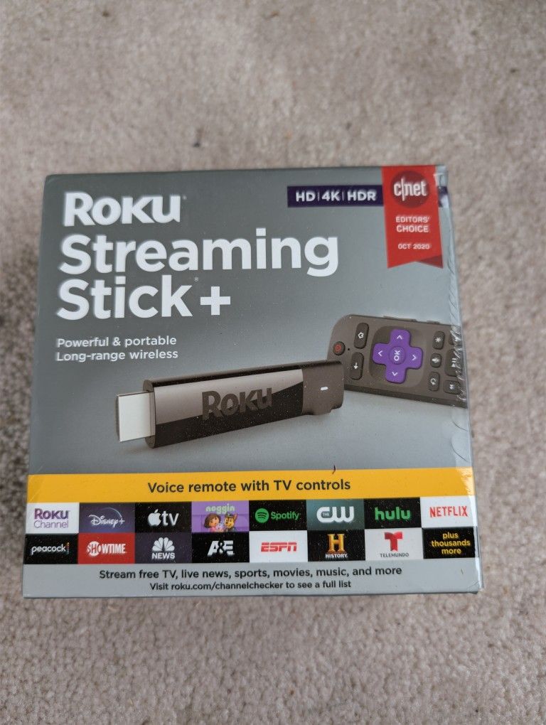 📺 NEW SEALED Roku Streaming Stick+ 4K HDR – Voice Remote