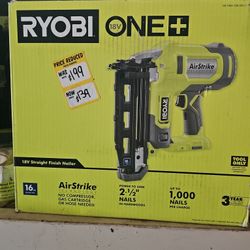 Ryobi Straight Finish Nailer