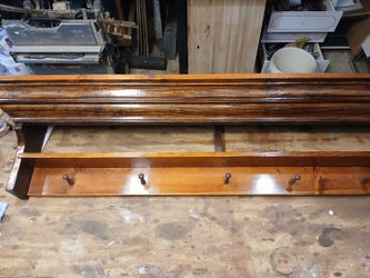 Coat ,shelf. 72"x16tall X12" 