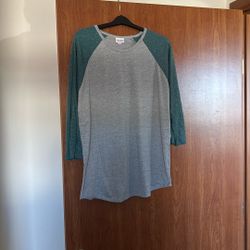 LuLaRoe  Long Sleeve Randy - Baseball Style T-shirt 3XL