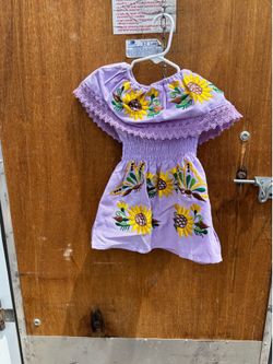 Mexican embroidered Dress for girls