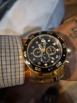 Gold watch