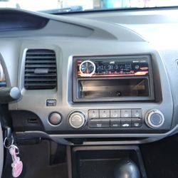 2006 - 2010 Honda Civic Coupe Jvc Radio And Kit