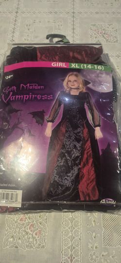 Costumes for girl.  Both maiden vampiress