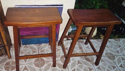 Wood Stools 2 for $40