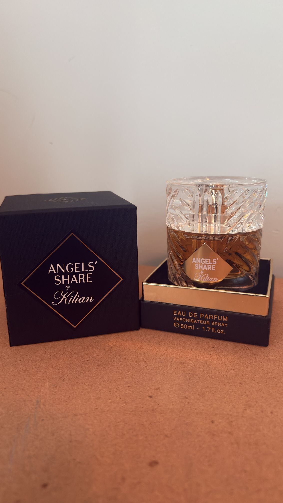 Kilian Angels’ Share EDP Eau de Parfum 1.7 Oz 50 Ml Brand New
