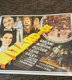 Wizard of Oz Metal Tin Sign