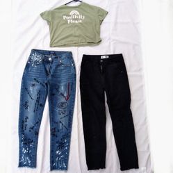 Youth Girls Pants & Shirt: Size 9-10 ~ Brand: Cotton-On, To-be-too , Epic Threads • Girls Clothing, Youth Clothes, Girls Clothes And Shirts
