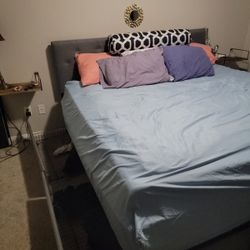 New King Size Bed Frame With 4 Drawers