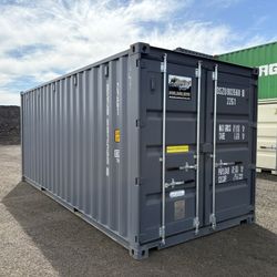 20 FOOT NEW 1-TRIP CONTAINER STD SHED,STORAGE,SHIPPING,CONEX
