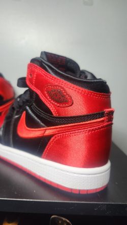 Size 13C for Kids Jordan "Red Satin" Never Worn 
