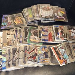 GREAT LOT of 100 NBA Basketball Ultra Modern Cards Stars HOF Chrome Prizm Shiny Rookies Good Giannis Curry Embid Towns Young Bird Ewing + More!