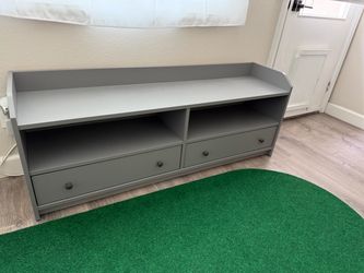 Ikea TV unit - HAUGA Gray
