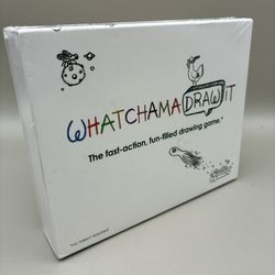 WhatchamaDRAWit Fast Action Drawing Game • 96 Fun-Filled Creative Prompts • New