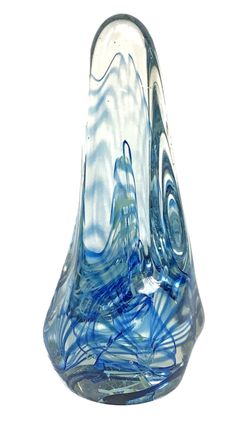 Artist Signed Art Glass Sculpture
