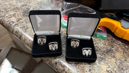 Dodge Ram Logo Cufflinks – Pair w/ Gift Box
