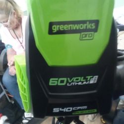 Back Pack Electric Leaf Blower 