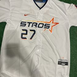 Jose Altuve 2025 SpaceX Jersey White