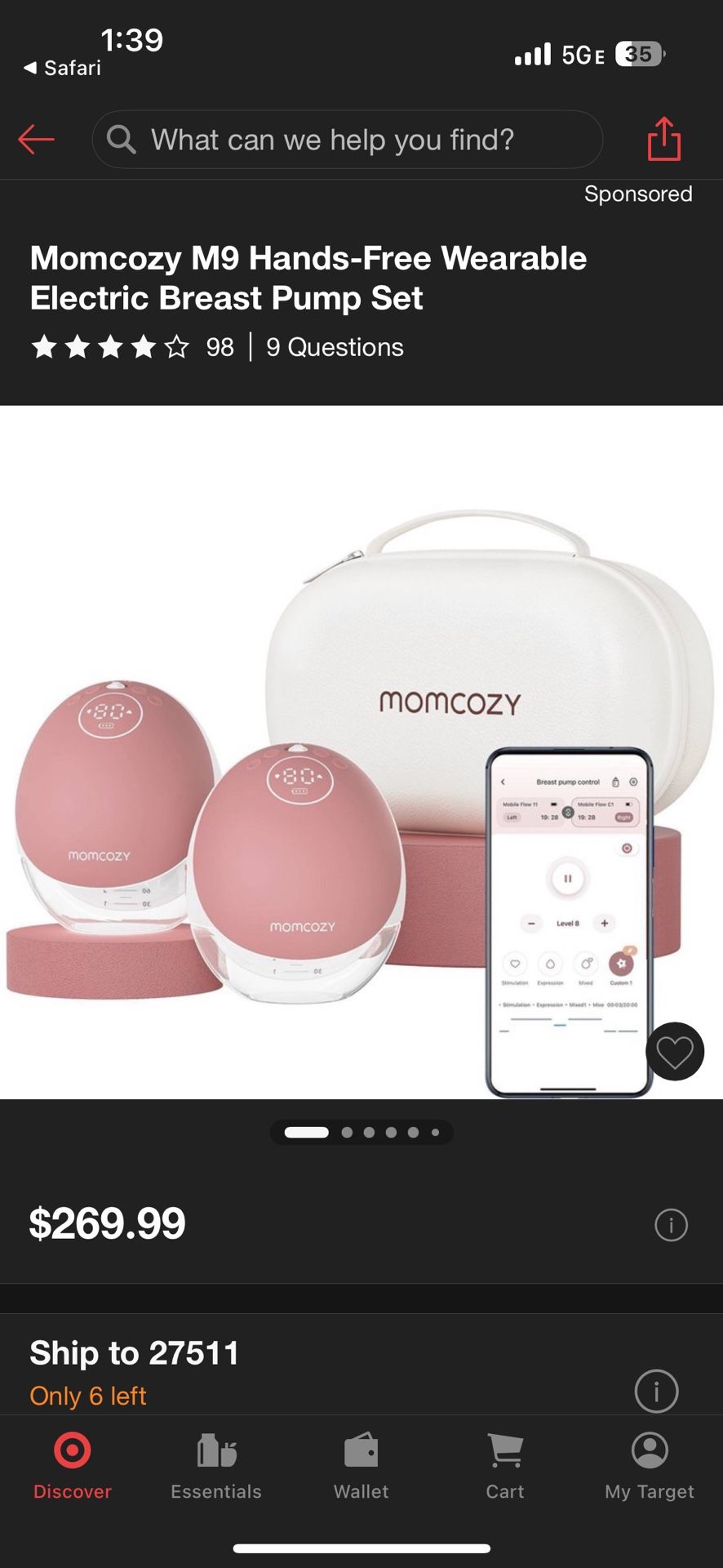 Momcozy Breast pumps 