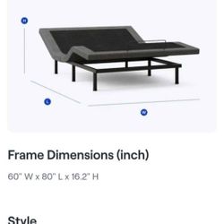 Adjustable Queen Size Bed