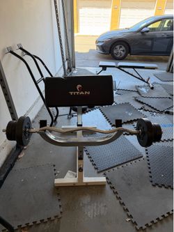 Preacher curl