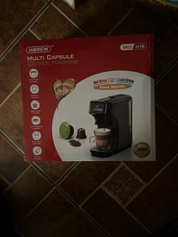 Hibrew multi capsules coffee machine