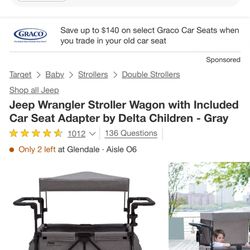 Jeep Wagon Stroller