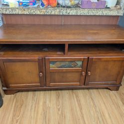 Wood Entertainment Center