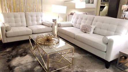 Sofa & Loveseat + FREE DELIVERY ( Modern Home Furniture)