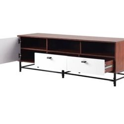 TV Stand (unopened) Peluso Wood Stand By Corrigan Studio 