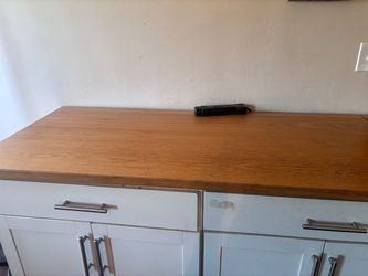 Wood counter top
